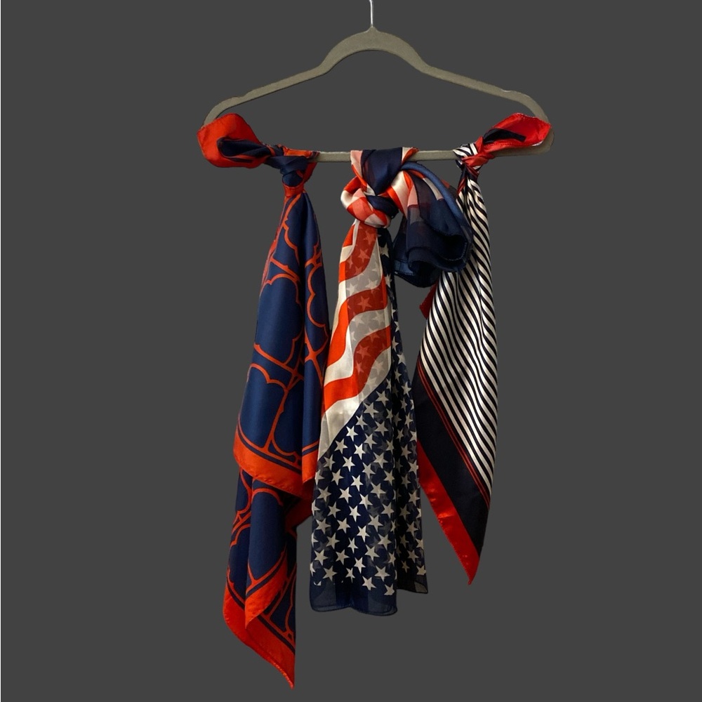 Bundle of 3 women’s scarves assorted sizes